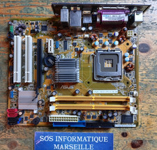 Carte Mère Asus P5KPL-VM/P3-P5G31/DP-MB Rev: 4.01G avec Platine AR