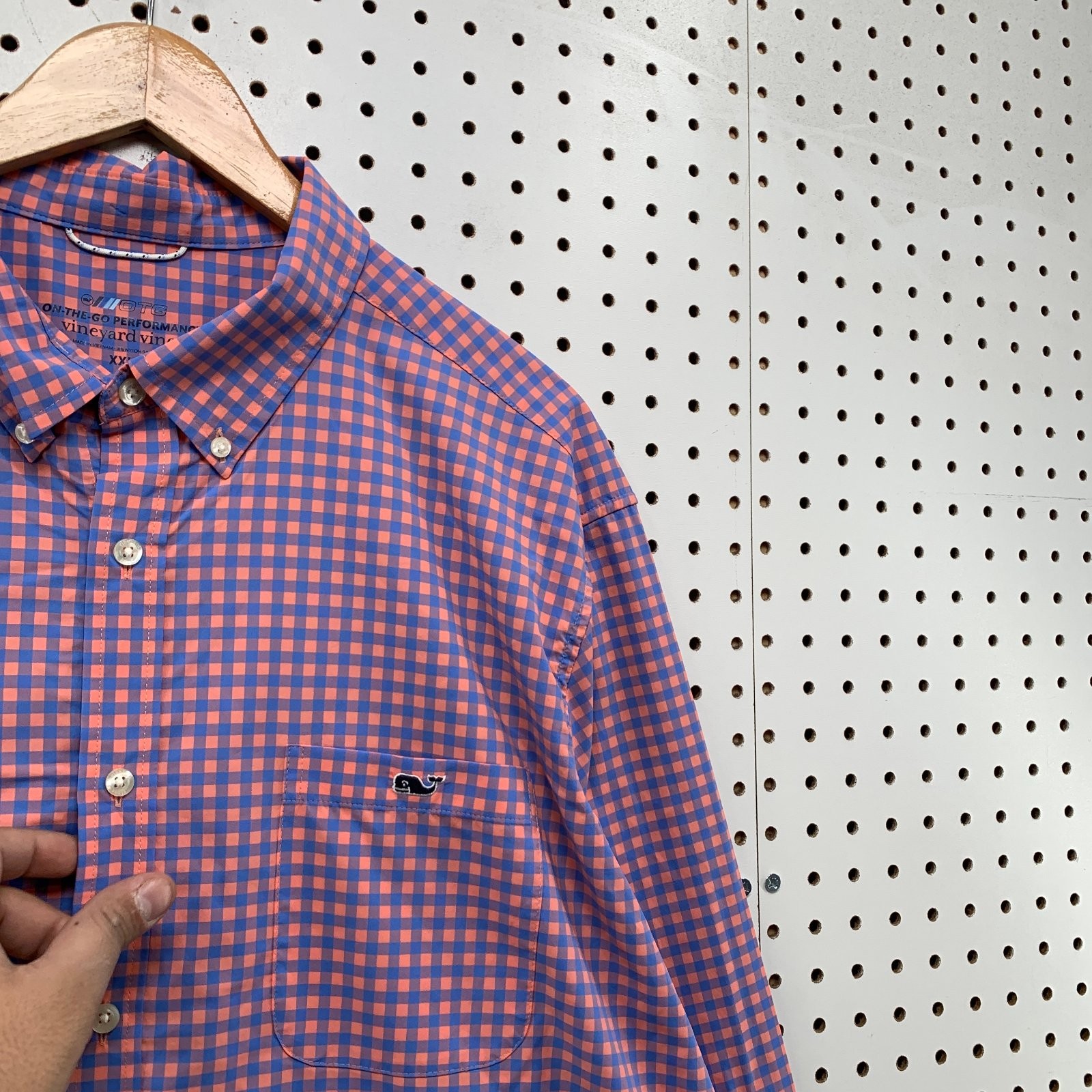 Vineyard Vines Performance Button Shirt Mens 2XL … - image 6