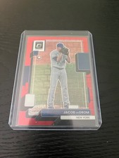 2022 Panini Donruss Optic - Jacob deGrom #113 Red Pandora Prizm 19/99