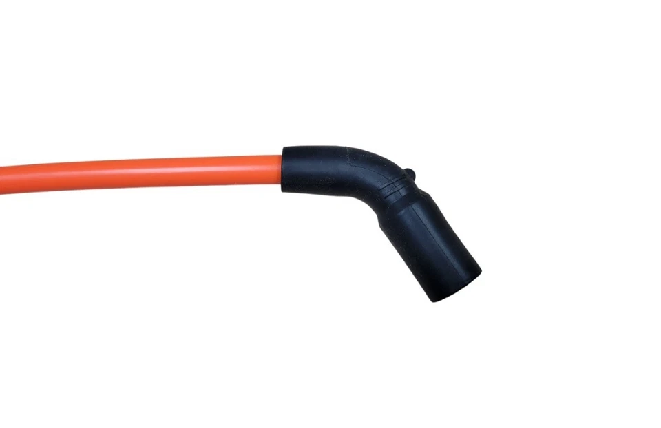 Cables de bujía Ton's Orange 10 mm Harley Davidson 17-23 M8 Road King Glide FLHX Foto 2 de 4