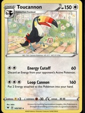 Toucannon Rare SWSH04: Vivid Voltage 145/185 Colorless Pokemon Card
