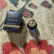 Versace Pour Femme Dylan Blue Eau de Parfum Mini Splash for Women, 5ml (0.17oz)