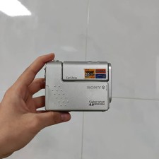Sony Cyber-Shot DSC-F77 Silver 4.0MP Compact CCD Digital Camera English 90 new