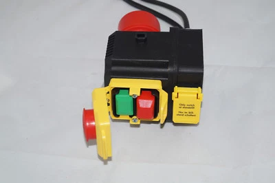 Tripus Anbauschalter Motorstarter Schutz-Motorschalter 16 A CEE Stecker Notstop