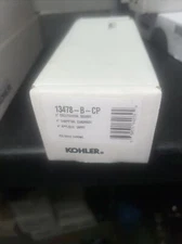 Kohler K-13478-B-CP Escutcheon, Polished Chrome 4” Square