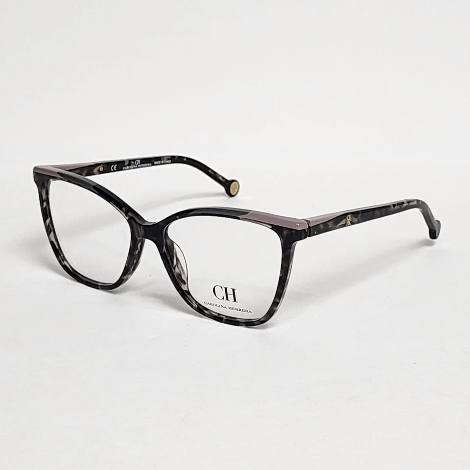 Gafas para mujer Carolina Herrera VHE835K en gris tortuga/rosa | 54 mm Foto 2 de 4