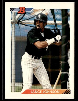 1992 Bowman #208 Lance Johnson Chicago White Sox