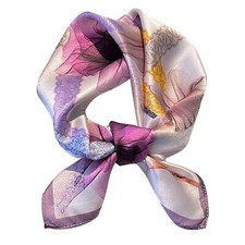 21" Mulberry Silk Scarfs Small Square Scarfs Fashion Neck Scarf Hair scarf Br...