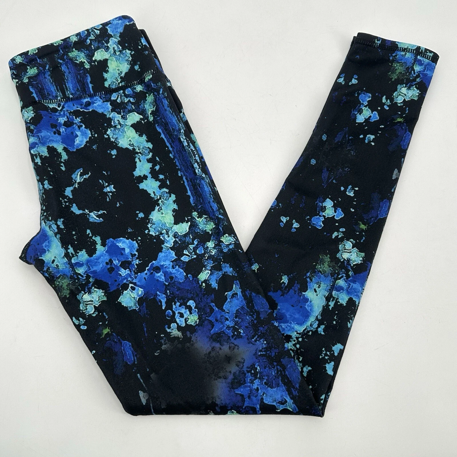 fabletics multicolor stretch workout gym athletic leggings