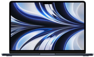 APPLE MacBook Air (2022), MLY43D/A, Notebook mit 13,6 Zoll Display