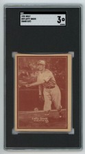 1931 W517 Lefty Grove Strip Hand Cut Card #39 SGC 3 Rare