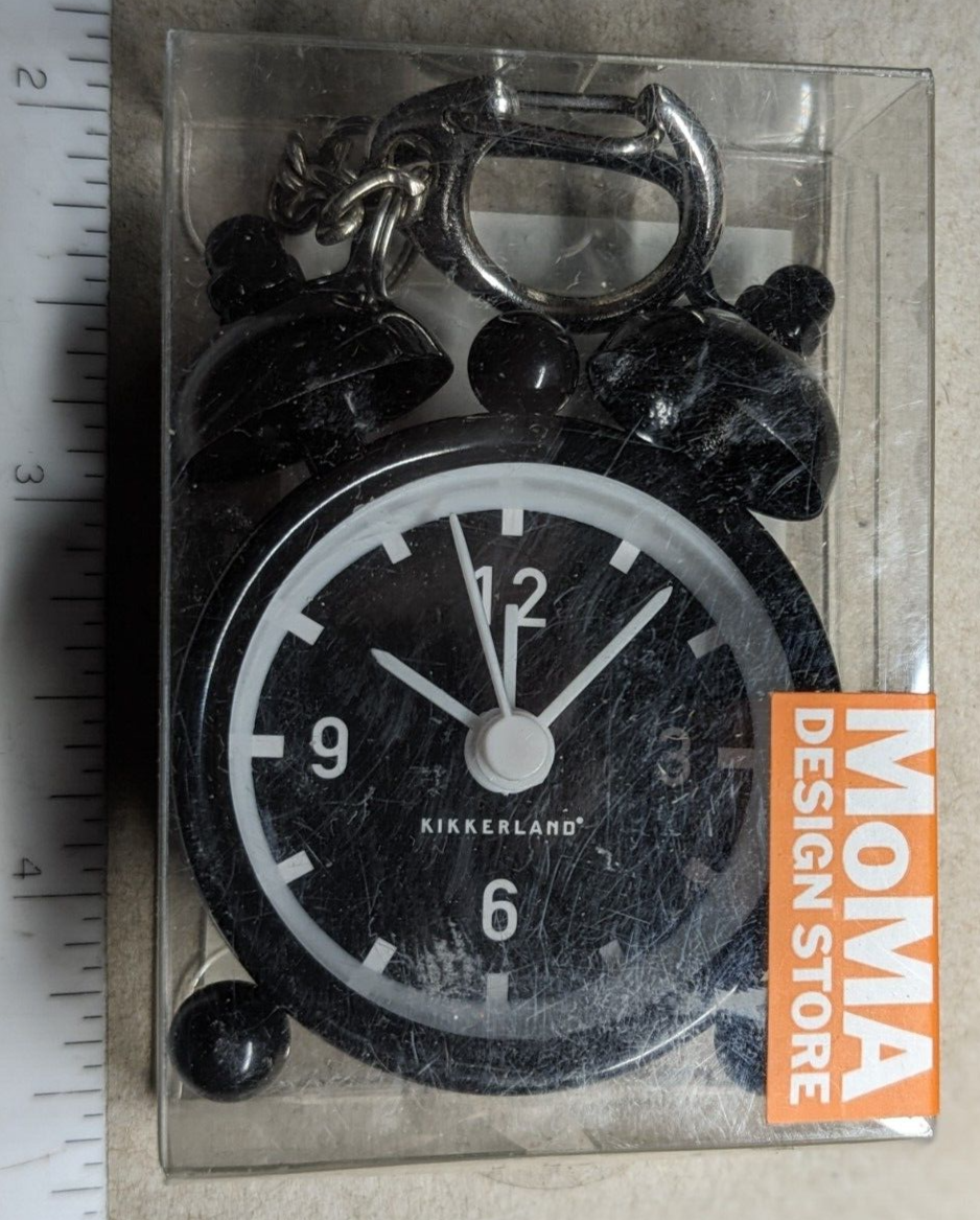 NOS MoMa Black Mini Bell Alarm Clock | eBay