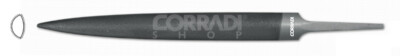 CORRADI Luthiers Precision Files, Crossing Olive, 8'', SPECIAL CUT 00