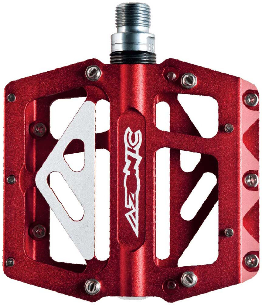 AZONIC 420 Flat Platform Pedals Mountain BMX Bike Bicycle Black