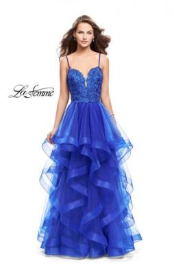 La Femme 25857 Sweetheart A-Line Gown-Size 00  (LK#  1144A )