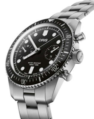 Boucle De Bracelet Oris Authentique Acier Inoxydable Brossé 20mm - Neuve