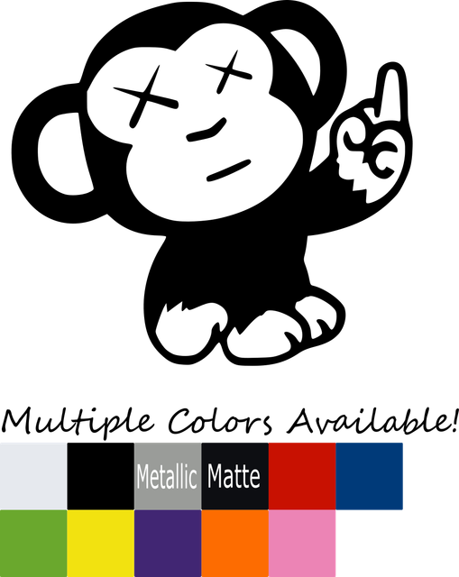 Middle Finger Decal eBay