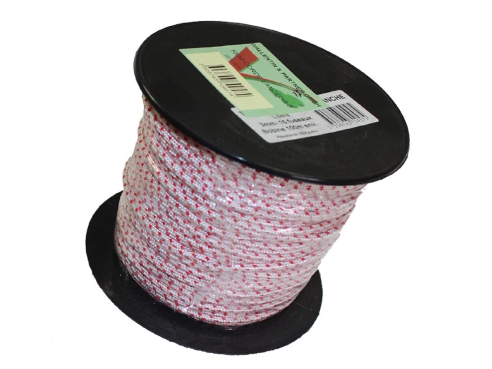 Kettensägen Starterseil Ø 4,0 mm Motorgartengeräte hochwertig Nylonseil 🪵 100m