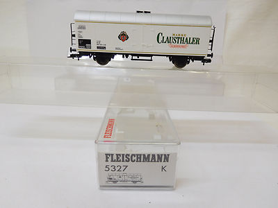 MES-54528	Fleischmann 5327 K H0 Güterwagen DB Clausthaler sehr guter Zustand