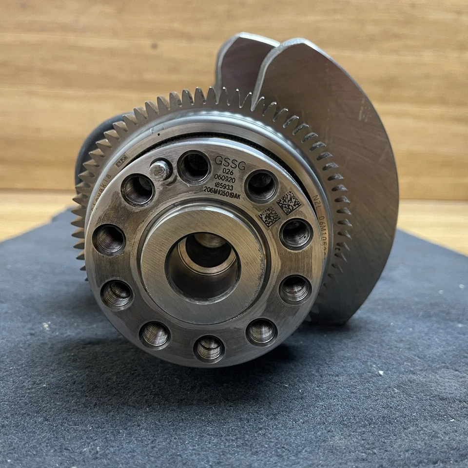 2018-2022 Audi A6 A7 A8 Q7 Q8 S4 S5 SQ5 3.0L Engine Crankshaft OEM - Image 2 of 4