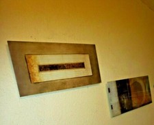 Modern Wall d cor glass set of two
