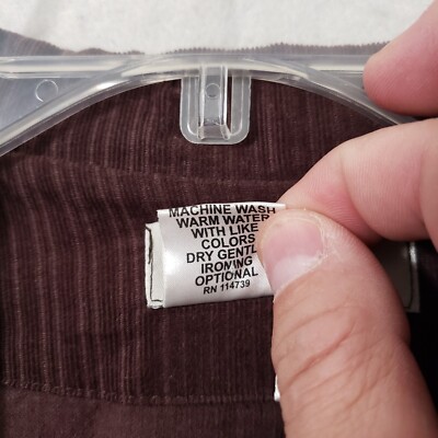 その他 Ree Flax Corduroy Button Up Blazer Jacket Womens Medium Red