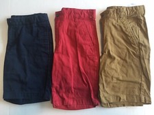 Lot Of 3 Pairs Of Boys Shorts Size 12 Summer Clothes Khakis Old Navy Lands End