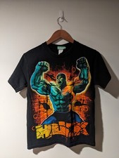 Vintage 2008 The Incredible Hulk Marvel Comics Black Youth Large T-Shirt
