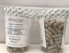 Capsulas hierba del sapo 300 capsulas naturales Prosa