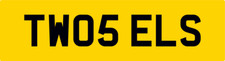 25 ? CAR NUMBER PLATE TW05 ELS ELLIE ELZ ELLA ELLY ELE ELA ELLE ELL EL MAY MAE