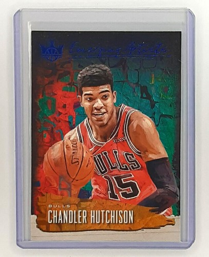 2018 Panini Court Kings Basketball Sapphire Chandler Hutchison #18