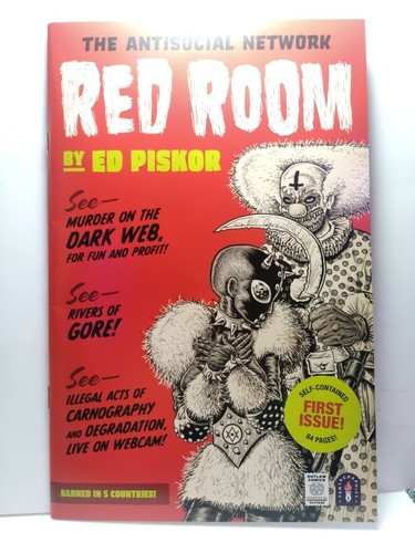 RED ROOM #1 & 2. Ed Piskor. NM - Picture 2 of 12