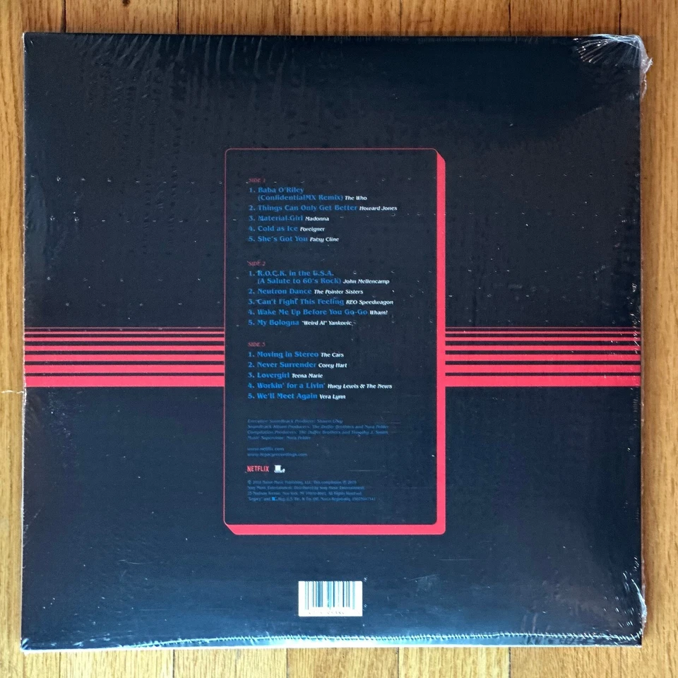 PURPLE VINYL----  STRANGER THINGS Soundtrack from Season 3 WALMART 2LP SET  1101 - Image 4 of 4