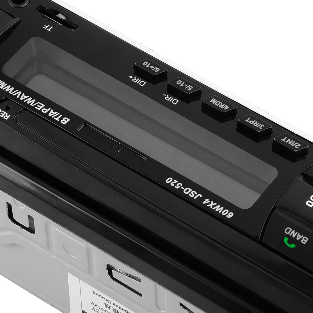 Single 1 Din Car Stereo Radio Bluetooth MP3 Player Indash Head Unit FM