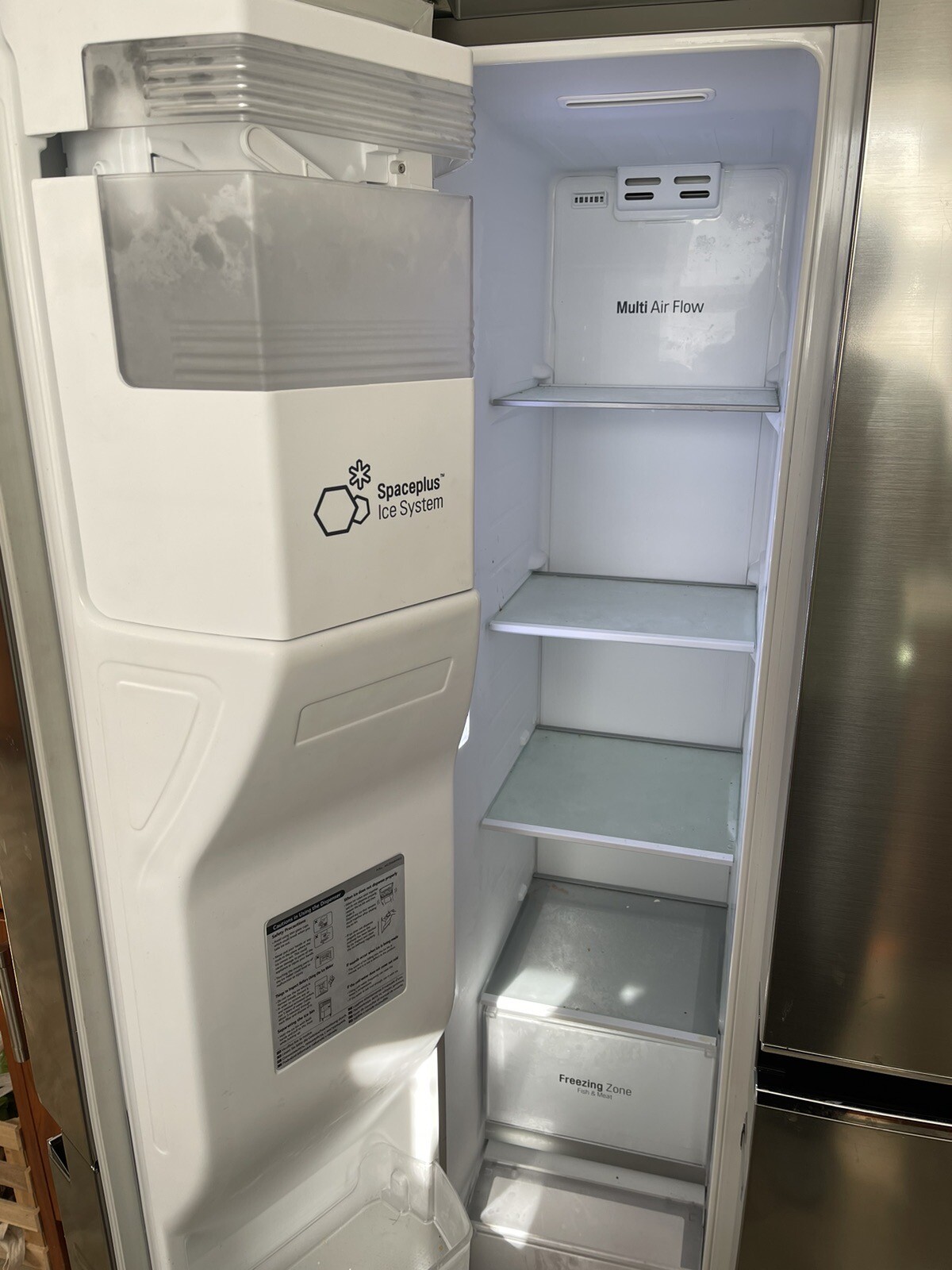 LG American Fridge Freezer GSL961PZBV READ DESCRIPTION eBay
