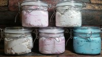 Exfoliating Bath Butter Shower Soap Whip Pink & Dead Sea Salt & Jojoba Large 8oz Exfoliating Bath Butter Shower Soap Whip Pink & Dead Sea Salt & Jojoba Large 8oz
