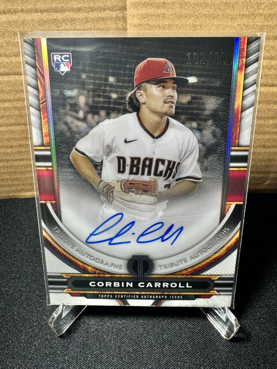 topps コービン　キャロル 直筆サイン入りトレカ コービン・キャロル MLB topps コービン キャロル 直筆サイン入りトレカ コービン