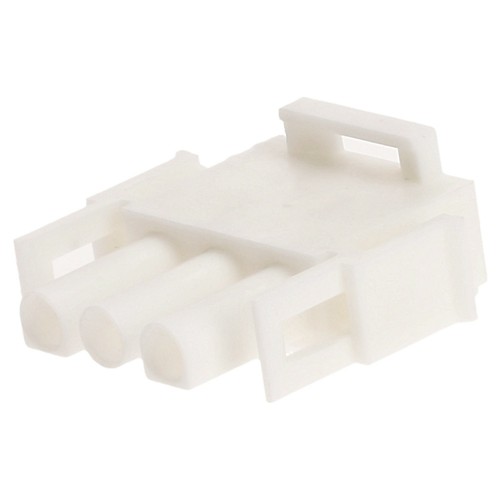 5x Mini Uni Lok Stecker 2-polig - 172336-1, 4,14mm Abstand, Nylon 6.6