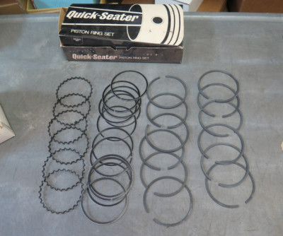 Quick Seater 105-168 STD Piston Rings 6 PCS. Fits: AMC 6-cyl 1963-65 (O2-A-2)