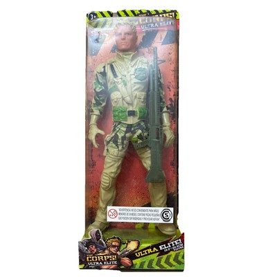 The Corps Ultra Elite : John Eagle , New Sealed 10.5  Tall