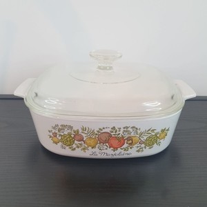 Vintage Corning Ware Spice Of Life La Marjolaine  A-2-B Ofen Mikrowelle USA