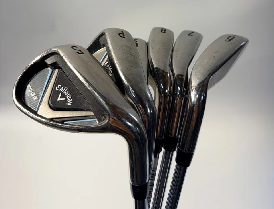 Полный комплект драйверов Callaway Edge из обычной стали 10 клюшек 3 Вт гибридный паттер под правую руку - Изображение 3 из 4