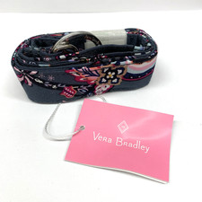 Vera Bradley Wide Lanyard With Keyring Felicity Paisley NWT
