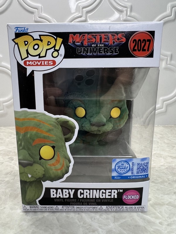 Funko POP! Movies Masters of the Universe BABY CRINGER Flocked Vinyl #2027 - NEW
