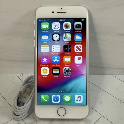 Apple iPhone 7 32GB Silver A1660 Unlocked Verizon AT&T T-Mobile #37