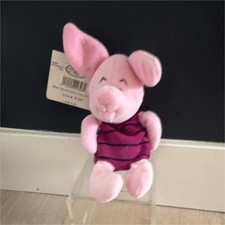 Disney Piglet Mini Bean Bag 8" Plush 1997 with Hang Tag