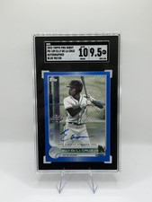 SGC 9.5 Elly De La Cruz AUTO 2022 Topps Pro Debut PD-189  Rookie Numbered 90/150