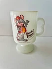Vintage 1981 CHUCK E CHEESE SHOWBIZ PIZZA TIME THEATRE INC. Milk Glass Mug