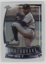 2023 Topps Chrome Update Youthquake Jhony Brito #YQ-59 13kb