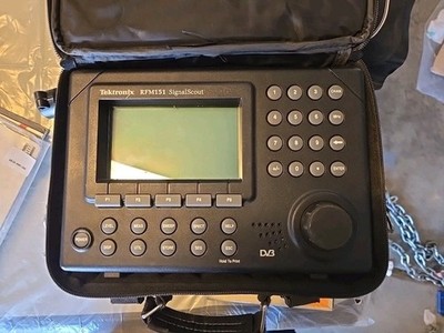Tektronix RFM151 CATV Signal Scout Spectrum Analyzer UNTESTED SOLD AS IS